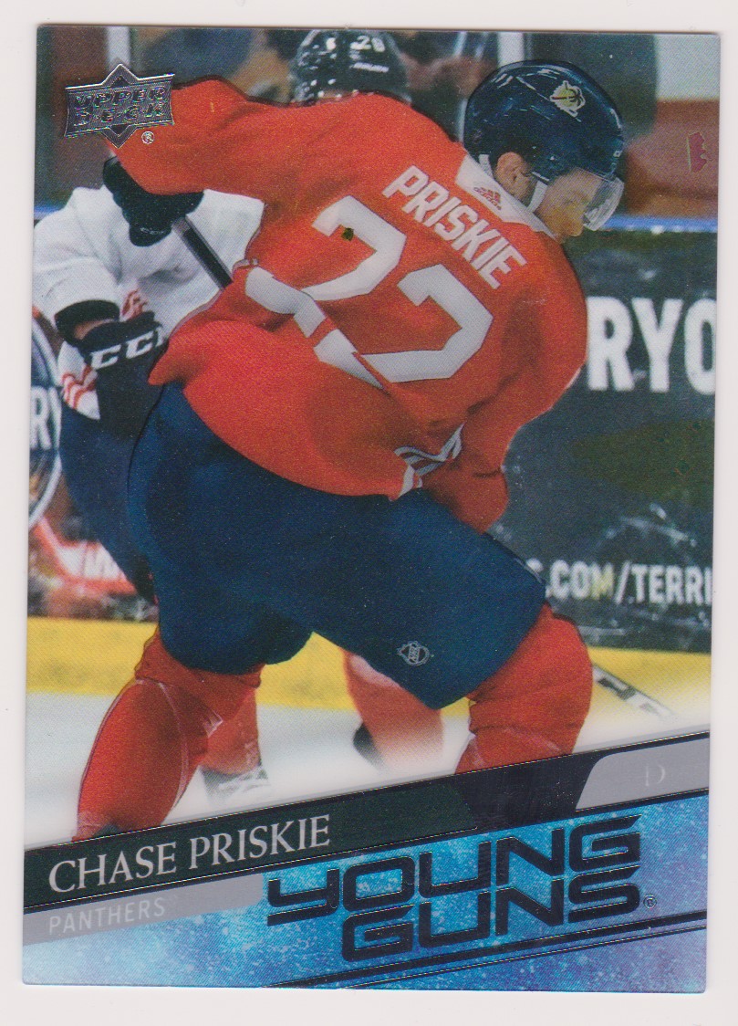 (image for) 2020-21 Upper Deck Clear Cut #473 Chase Priskie YG